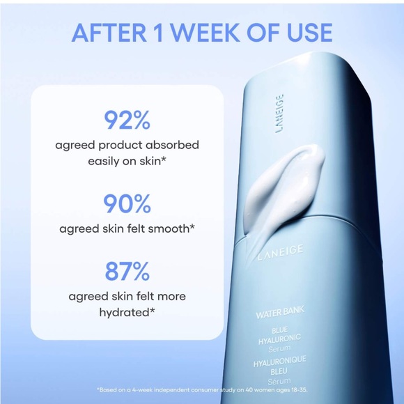 NEW! LANEIGE Water Bank Hyaluronic Serum | Unopened - Picture 3 of 8